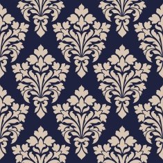 seamless damask pattern N15