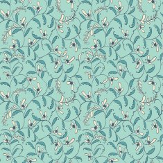 seamless line floral pattern N3