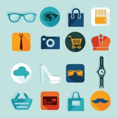 Set of Fashion Icons N12
