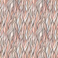 Seamless pattern with doodle waves ornament N19