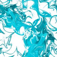 Blue Abstract Seamless Background Stains of Paint