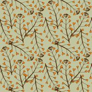 Vector seamless floral pattern N241