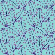 Vector seamless floral pattern N242