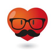 Hipster heart N2
