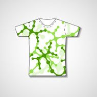 Abstract illustration on t-shirt N5