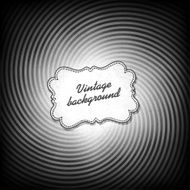 Retro background in black and white gamut Vector EPS10