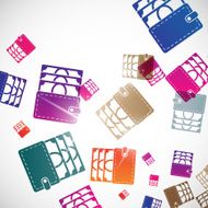 abstract background purse N25