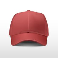 blank hat in red N3