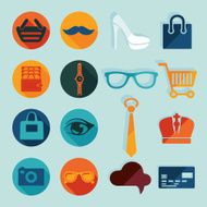 Set of Fashion Icons N14