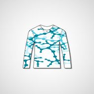 Abstract illustration on sweater N17