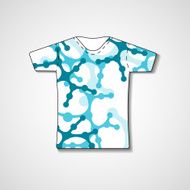 Abstract illustration on t-shirt N6