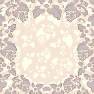 Vintage frame in retro style vector illustration