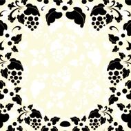 Vintage frame in retro style vector illustration N4