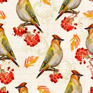 nature seamless texture watercolor