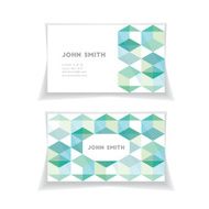 Business card Front and back