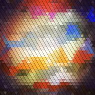 Colorful geometric background abstract triangle pattern vector N2