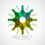 Symmetric abstract geometric shape N41