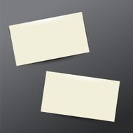 template white Business card N2