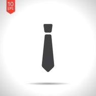Vector tie icon Eps10 N3