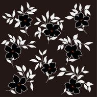 flower material N43
