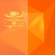 Abstract mosaic orange color Â