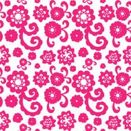 Elegant seamless pattern with flowers N4