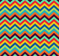 Geometric zigzag seamless pattern