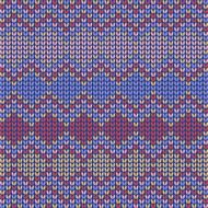 colored Seamless knitted background