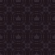 black wallpaper in old style for your design N7