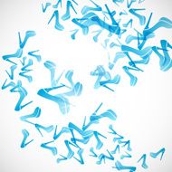 abstract background shoe N8