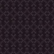 black wallpaper in old style for your design N15