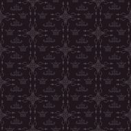 black wallpaper in old style for your design N24