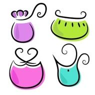 collection of woman bags N2