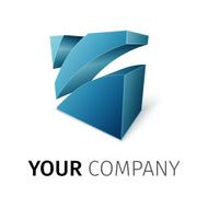abstract vector logo N8