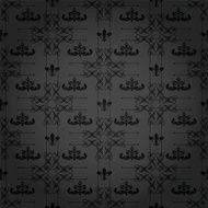 black wallpaper in old style for your design N36