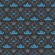 black wallpaper in old style for your design N42
