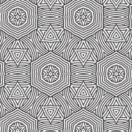 ethnic seamless pattern ornament print design N118