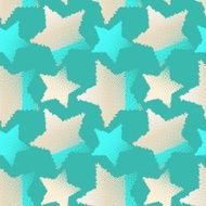 seamless pattern with stars vector N4