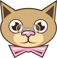 Cat bowtie N2