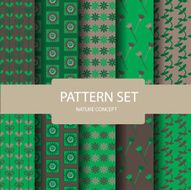 abstract natural pattern set N7