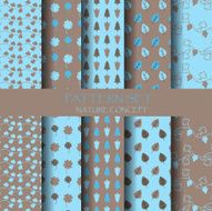 abstract natural pattern set N10