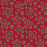 Wallpaper seamless pattern fashion design vector