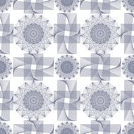 Seamless geometric pattern plurality of lines