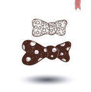 Black Bow Tie N6