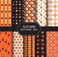 autumn seamless patterns