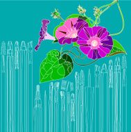 bindweed and brush