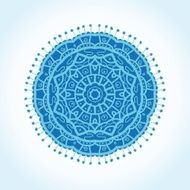 Vintage background with bright colors mandala N3