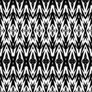 Seamless geometric pattern in ethnic style