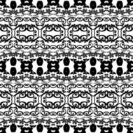 Seamless geometric pattern in ethnic style N6