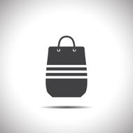 shopping bag vector icon N3